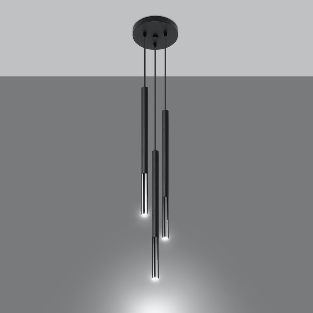 Pendant lamp steel Mozaica modern Design G9