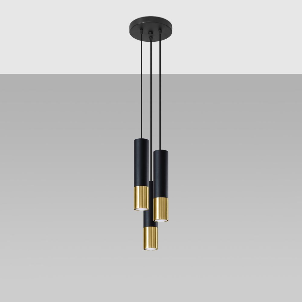 Pendant lamp steel Loopez modern Design GU10