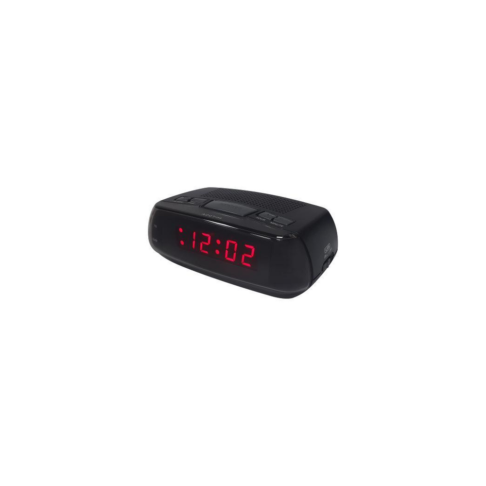 Acctim Miramar USB Digital Black Alarm Clock 16413