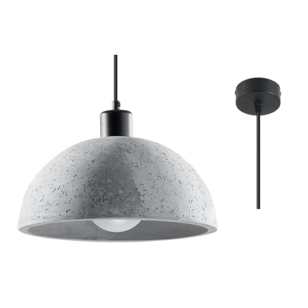 Pendant lamp concrete Pablito industrial Design E27