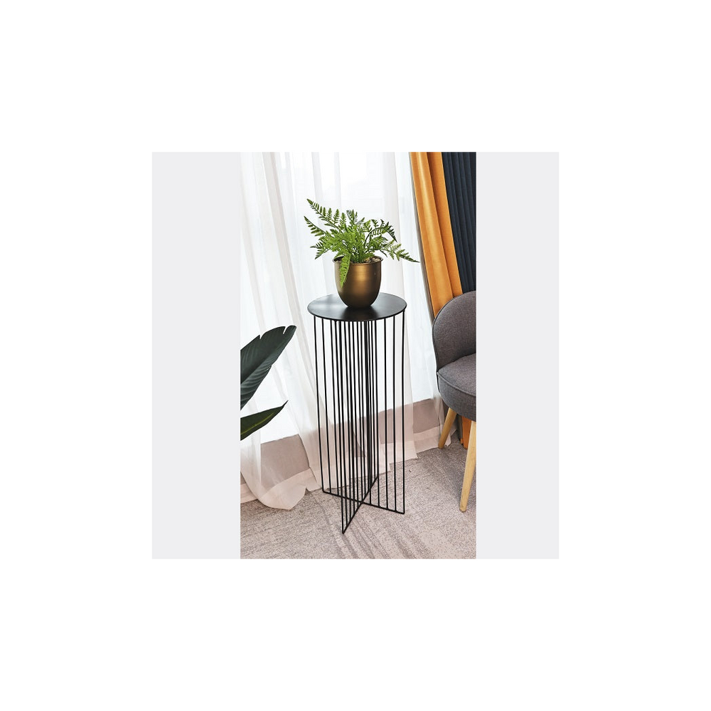 Metal Flower Stand Side Table - SLENDER