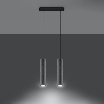 Pendant lamp concrete Luvo industrial Design GU10