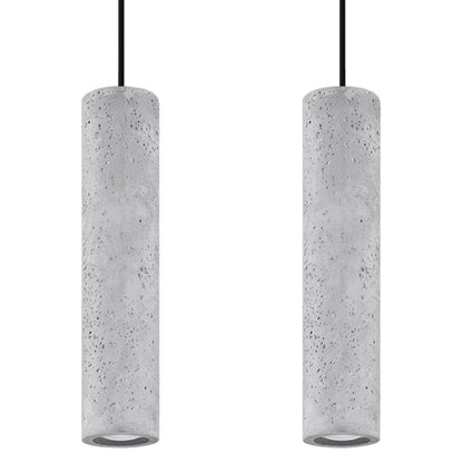 Pendant lamp concrete Luvo industrial Design GU10