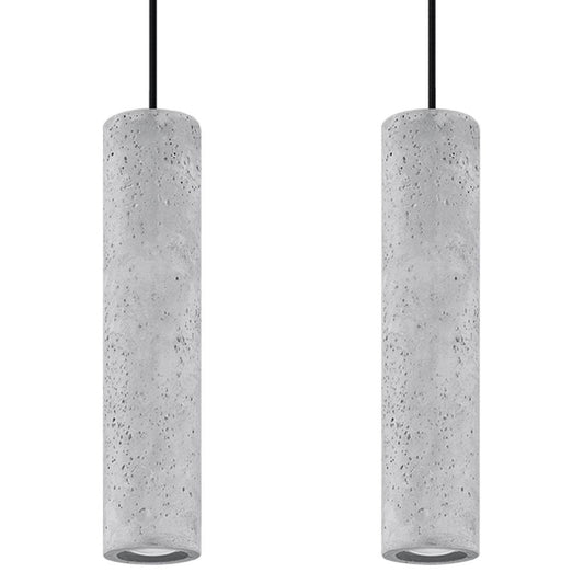 Pendant lamp concrete Luvo industrial Design GU10