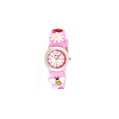 Ravel Children Girls 3D Cartoon Time Teacher Watch Bee R1513.83