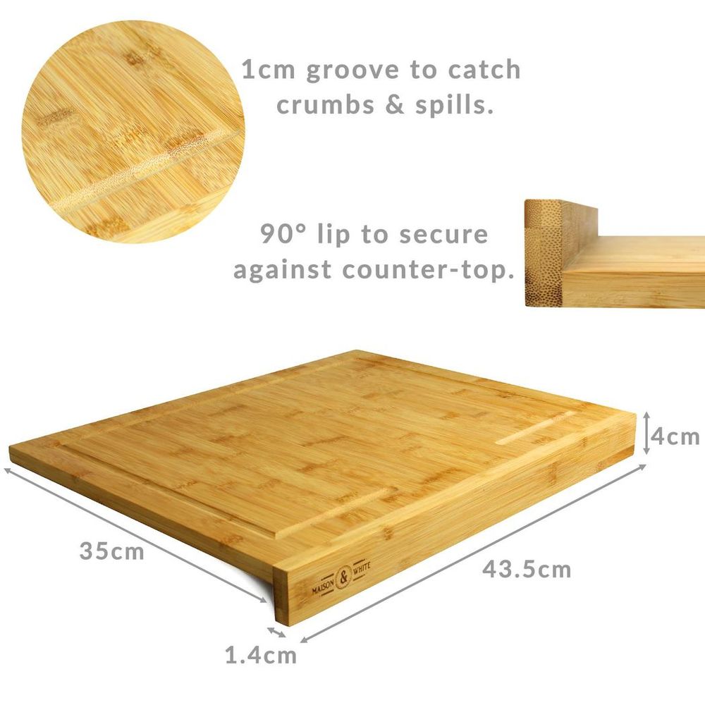 Counter Edge Bamboo Chopping Board | M&W