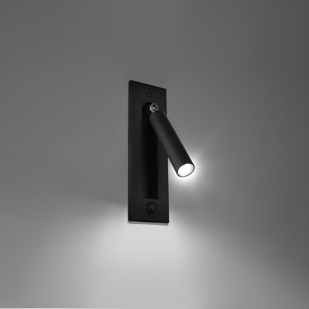 Wall lamp steel Enif modern Design G9