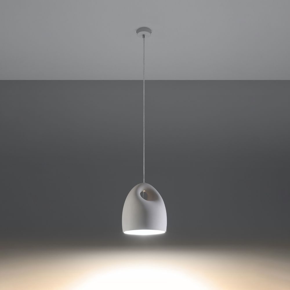 Pendant lamp ceramics Bukano modern Design E27