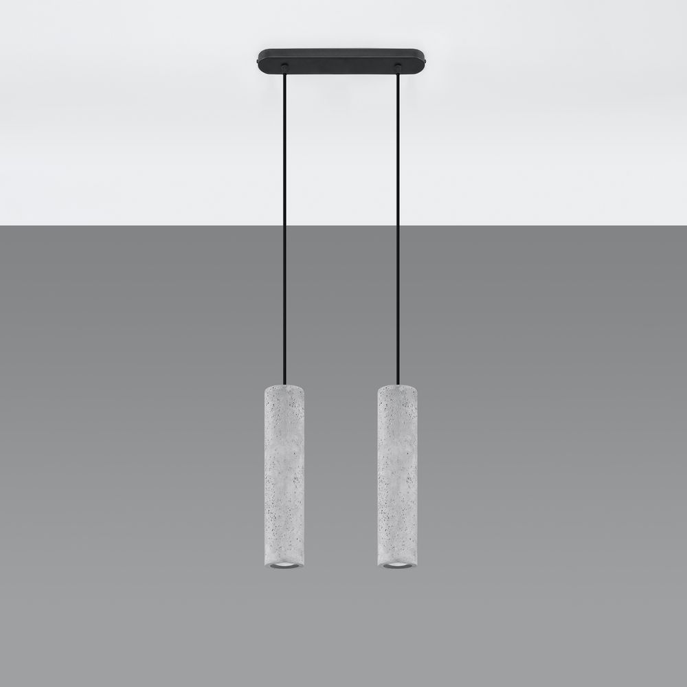 Pendant lamp concrete Luvo industrial Design GU10