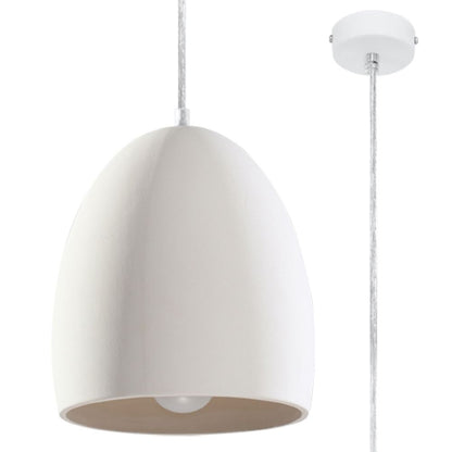 Pendant lamp ceramics Flawiusz modern Design E27