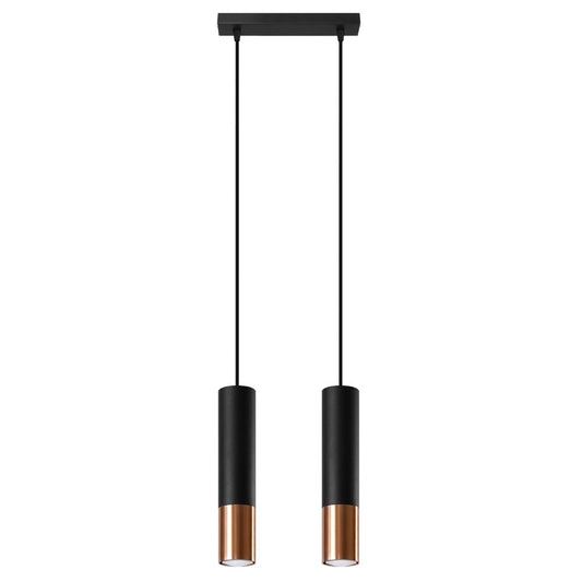 Pendant lamp steel Loopez modern Design GU10