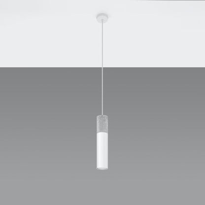 Pendant lamp Steel, concrete Borgio modern Design GU10