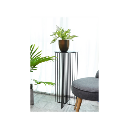 Metal Flower Stand Side Table - SLENDER