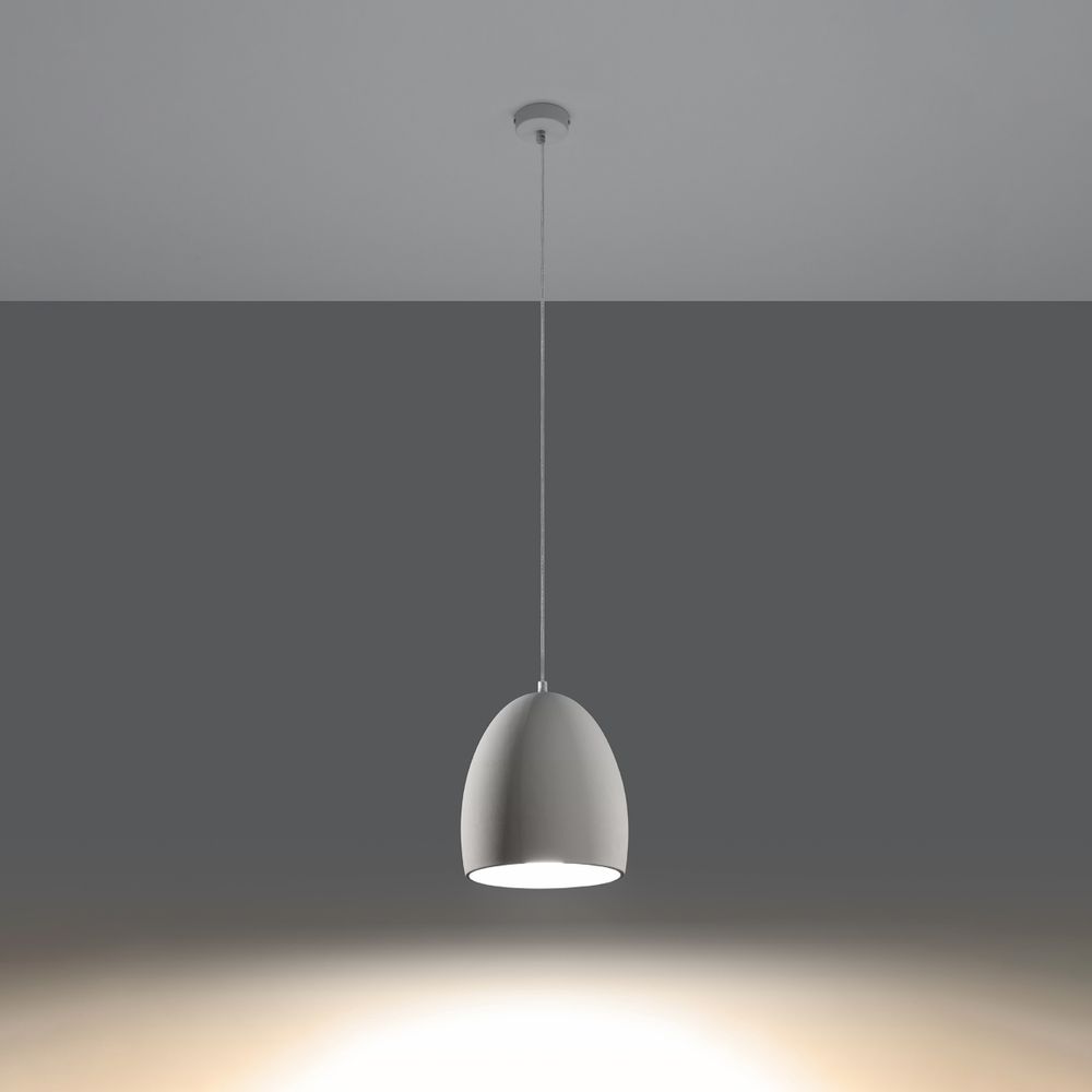 Pendant lamp ceramics Flawiusz modern Design E27