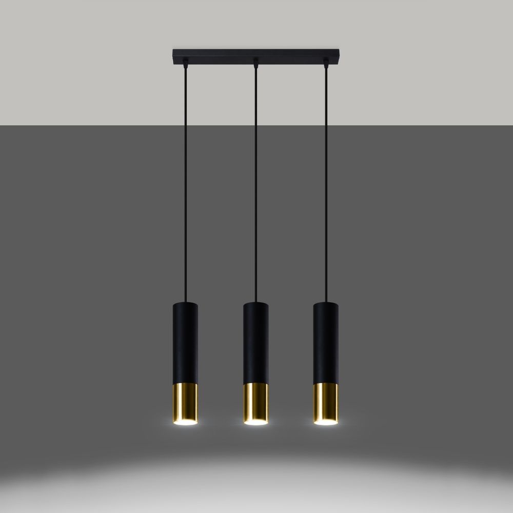 Pendant lamp steel Loopez modern Design GU10