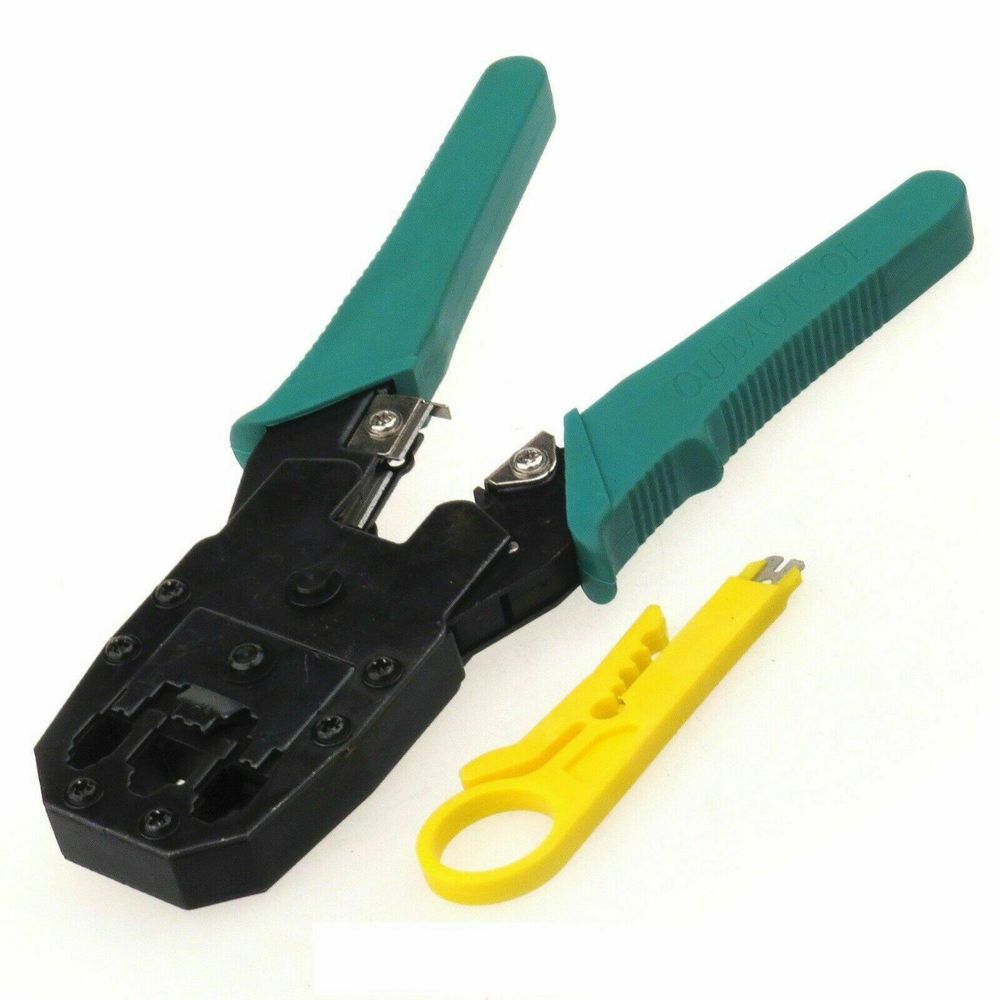 Safekom Wire Stripper Ethernet Network Internet Cable Crimping Tool