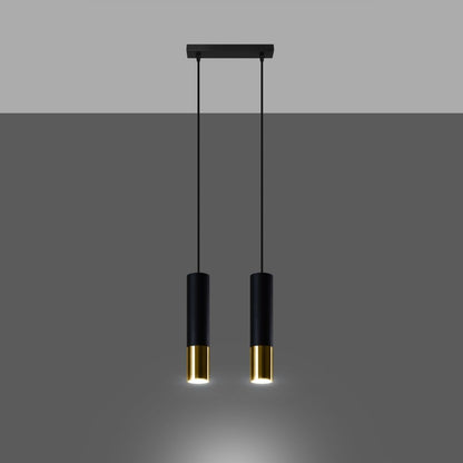 Pendant lamp steel Loopez modern Design GU10