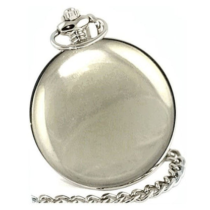 R1001.04 RAVEL Plain Pocket Watch Chrome