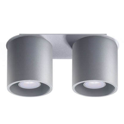 Ceiling lamp aluminum Orbis modern Design GU10