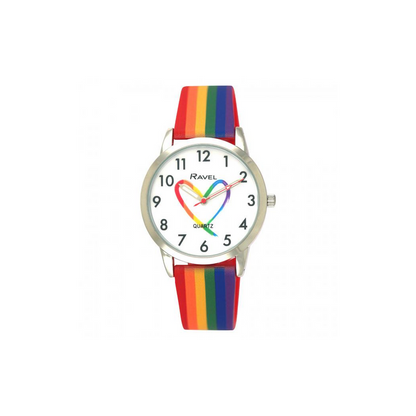 Ravel Children's  Sports Pride Matters Silicone Watch R1812.5M