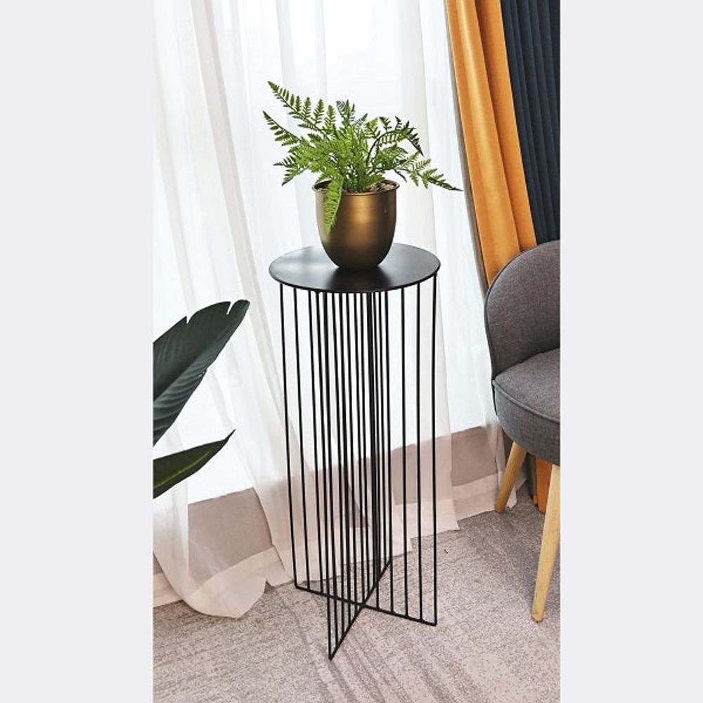 Metal Flower Stand Side Table - SLENDER