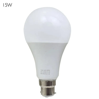 15W B22 Screw LED Light GLS bulbs, Energy Saving Edison  Cool White 6000K non dimmable lights
