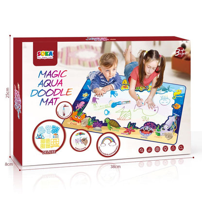 SOKA 150 X 90 cm Large Size Magic Water Aqua Doodle Drawing Mat, Handwriting Toy