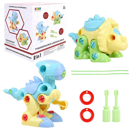 Soka Assemble Your Own Dinosaurs Toy Construction Set