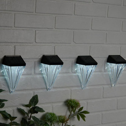 Solar lights Diamond x 4