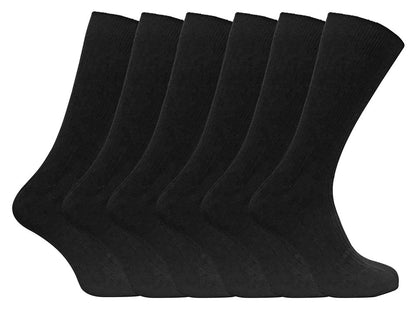 6 Pairs 100% Cotton Socks