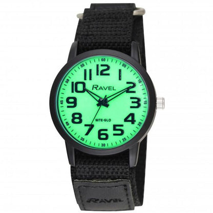 Ravel Mens Velcro Sports Bold Arabic Dial Watch R1601.64.NG