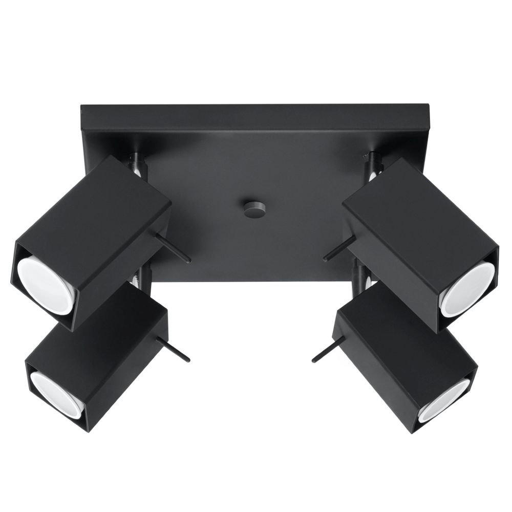 Ceiling lamp steel Merida modern Design GU10