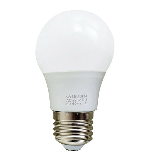 5W E27 Screw LED Light GLS bulbs, Energy Saving Edison  Cool White 6000K non dimmable lights