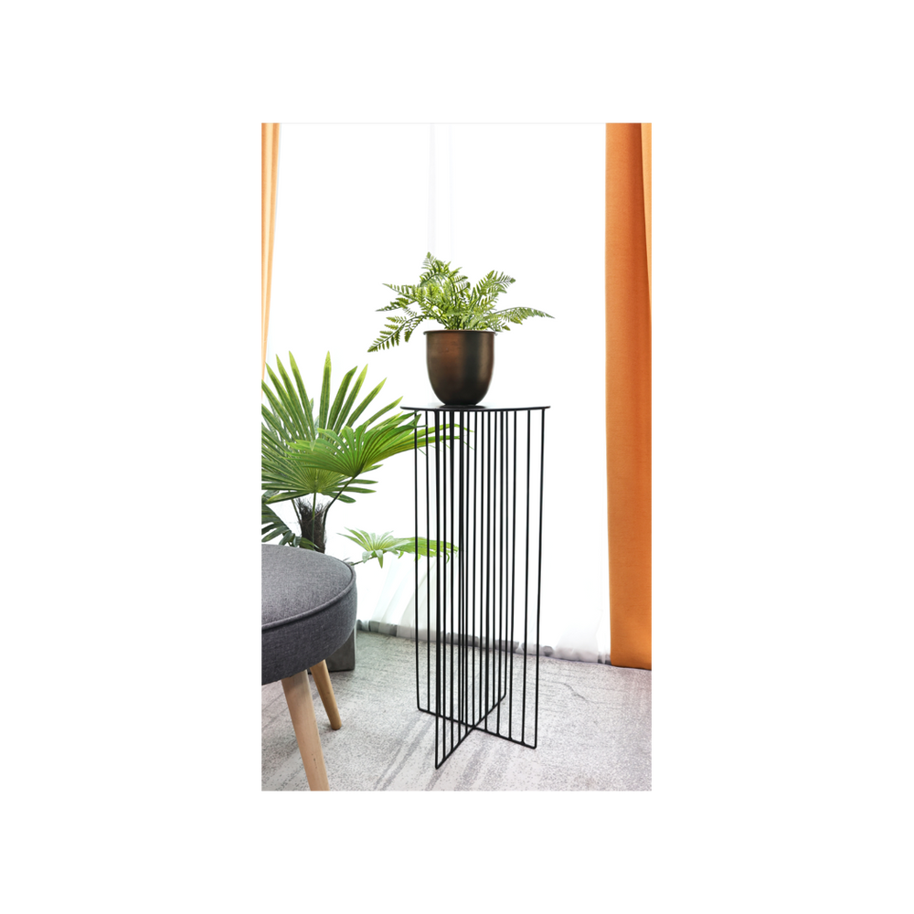 Metal Flower Stand Side Table - SLENDER