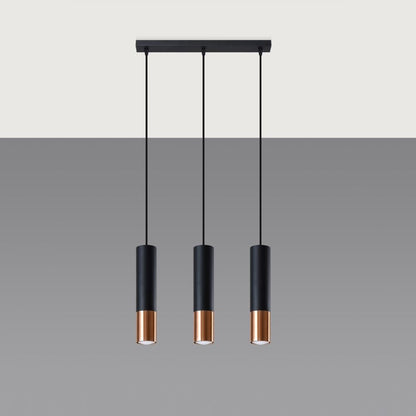 Pendant lamp steel Loopez modern Design GU10