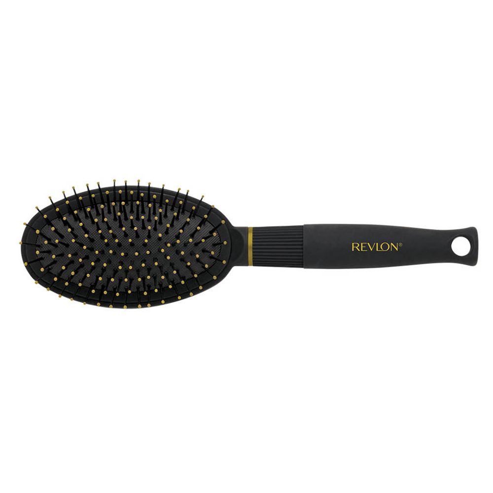 Revlon Ionic Ceramic Make It Straight Cushion Hair Brush Nano Anti Bacterial Technology