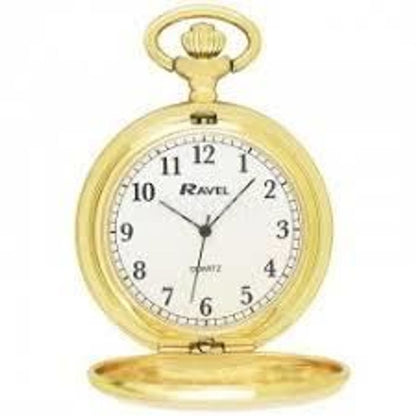 RAVEL Plain Pocket Watch Gilt R1001.03