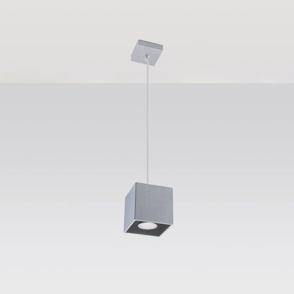 Pendant lamp aluminum Quad modern Design GU10