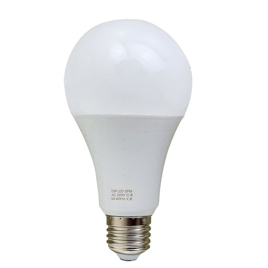 12W E27 Screw LED Light GLS bulbs, Energy Saving Edison  Cool White 6000K non dimmable lights