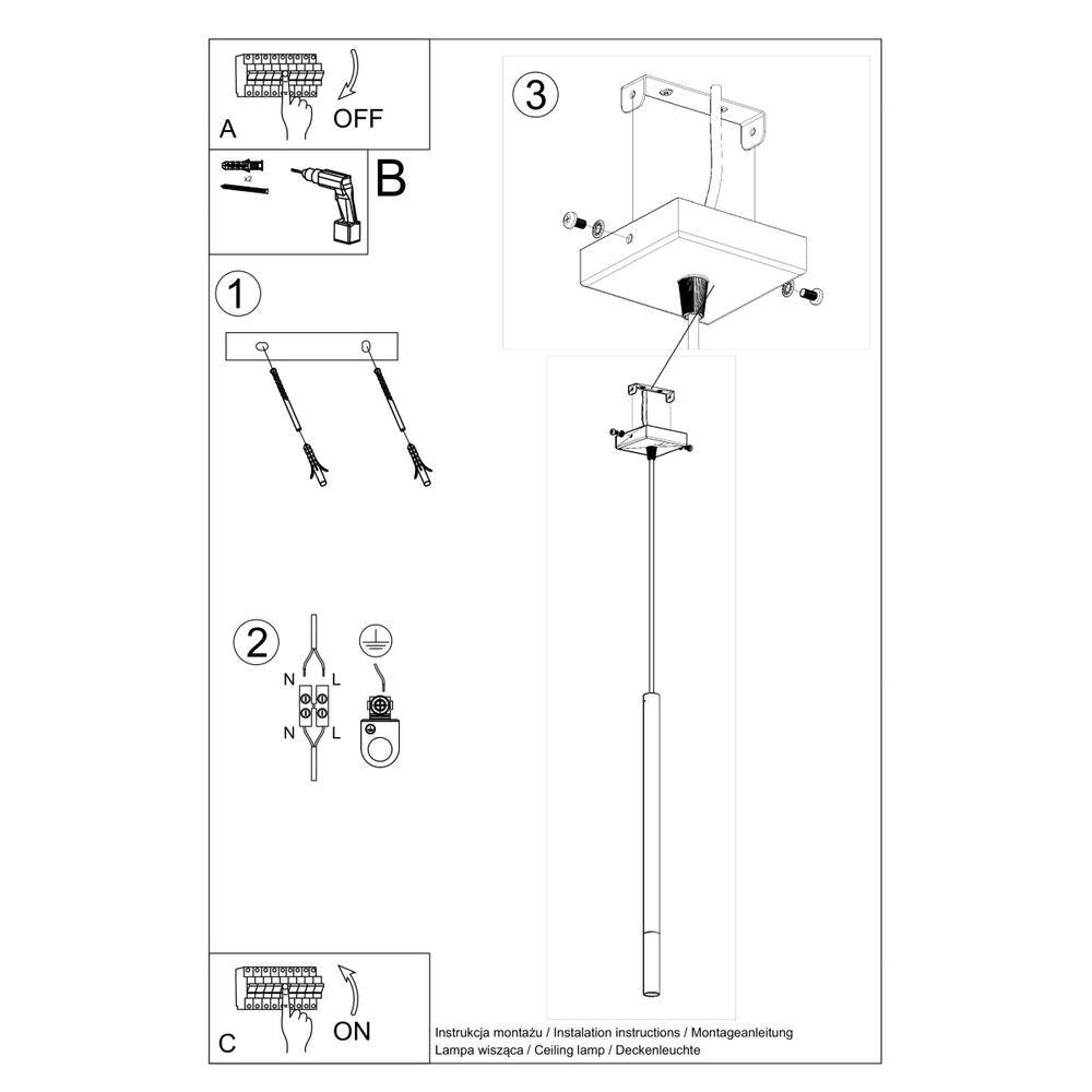 Pendant lamp steel Mozaica modern Design G9