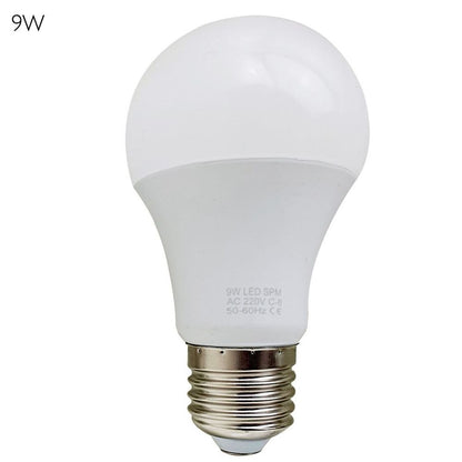 E27 9W Energy Saving Warm White LED Light Bulbs A60 E27 Screw-in non dimmable bulbs