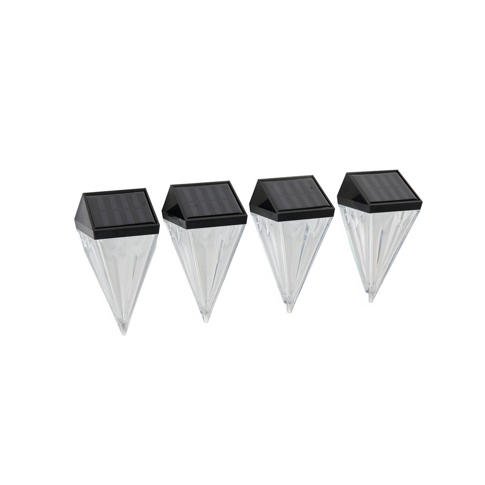 Solar lights Diamond x 4