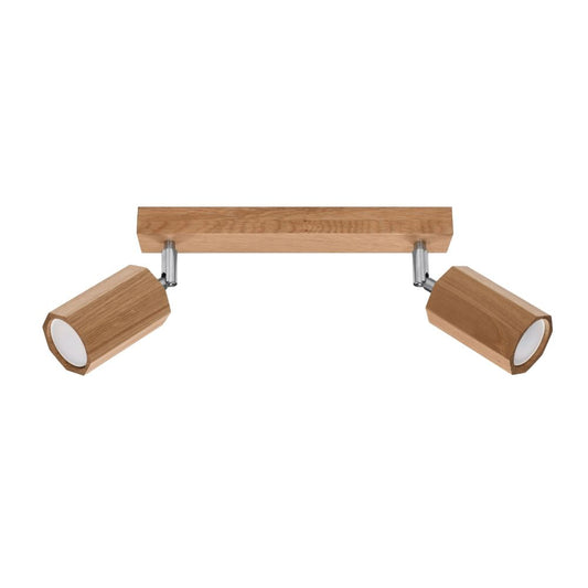 Ceiling lamp wood Zake Scandinavian Design GU10