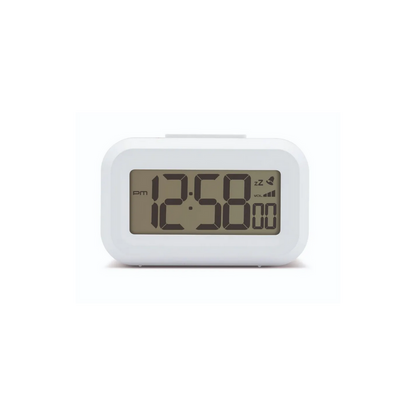 Acttim Kitto Digital 9cm Alarm Clock White - 16232