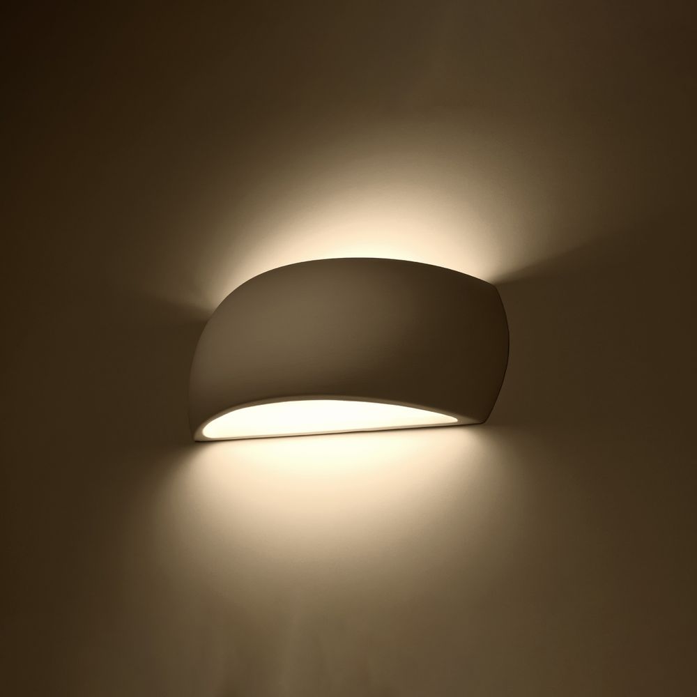 Wall lamp ceramics Pontius modern Design G9